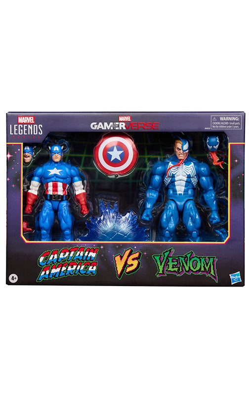 Marvel Legends Gamerverse Action Figure 2-Pack Captain America vs. Venom 15 cm