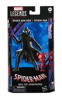 Marvel Legends Series Spider-Man: Into the Spider-Verse Spider-Man Noir & Spider-Ham 2-Pack figure
