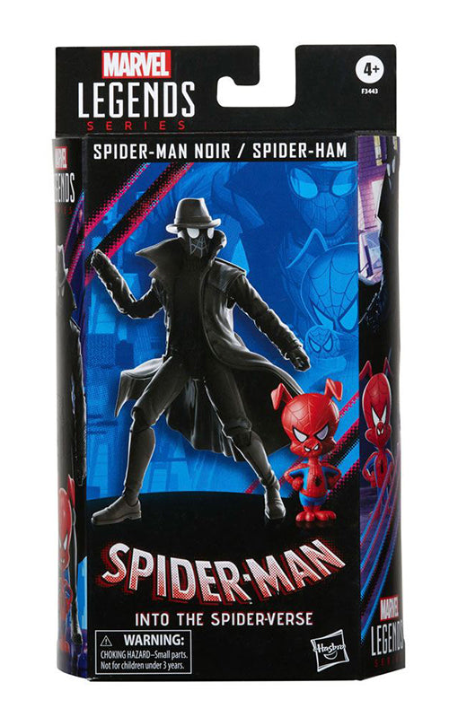 Marvel Legends Series Spider-Man: Into the Spider-Verse Spider-Man Noir & Spider-Ham 2-Pack figure
