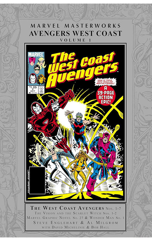 Marvel Masterworks Avengers West Coast vol 01 hardcover