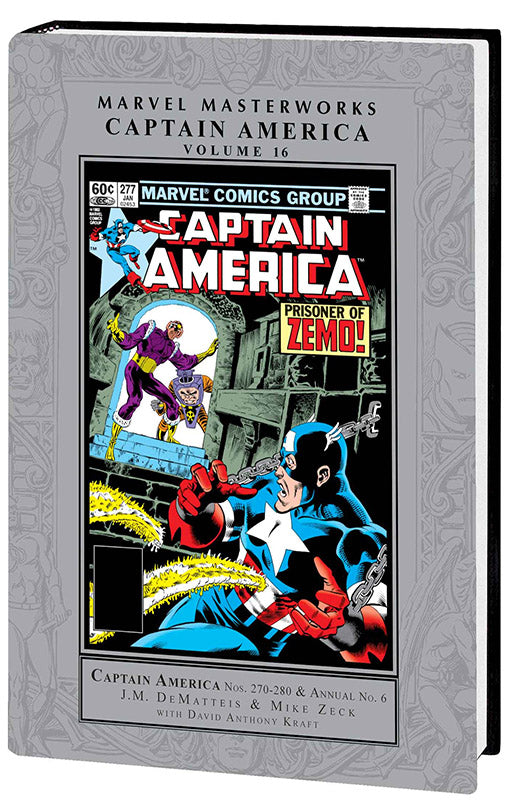 Marvel Masterworks Captain America vol 16 hardcover