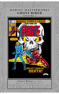 Marvel Masterworks Ghost Rider vol 07 hardcover