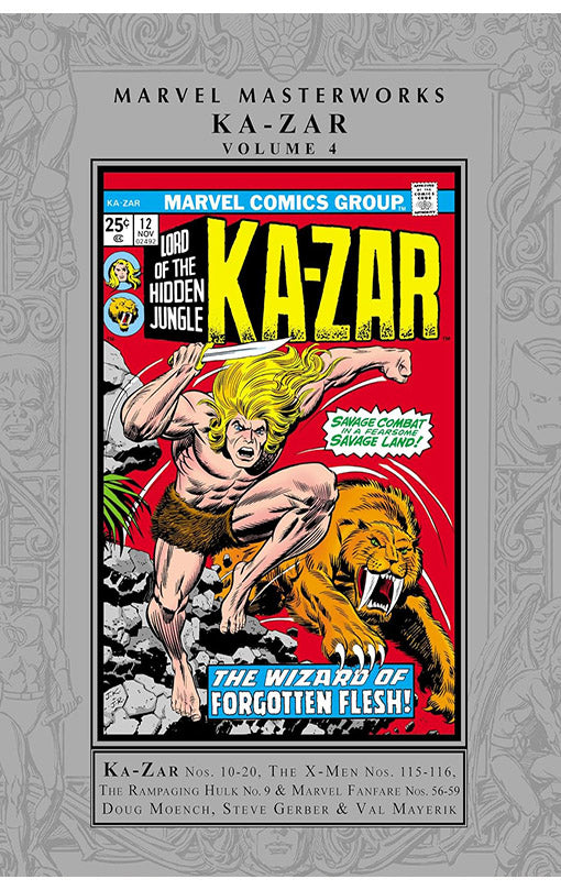 Marvel Masterworks Ka-Zar vol 04 hardcover