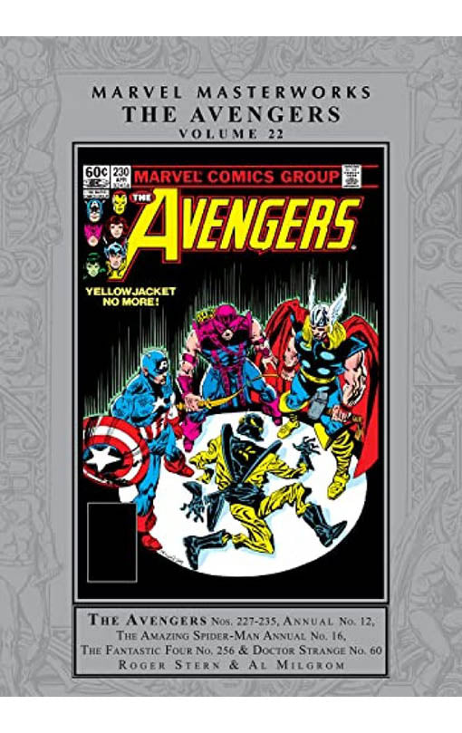 Marvel Masterworks The Avengers vol 22 hardcover