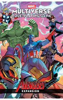 Marvel Multiverse Role-Playing Game Avengers Expansion hardcover