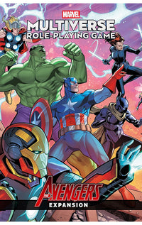 Marvel Multiverse Role-Playing Game Avengers Expansion hardcover