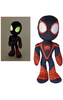 Marvel Plush Figure Glow In The Dark Eyes Miles Morales