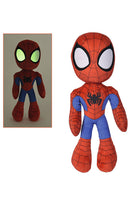 Marvel Plush Figure Glow In The Dark Eyes Spider-Man