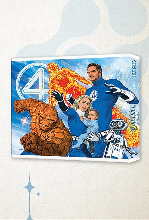Marvel Studios' The Fantastic Four First Steps - The Art of The Movie Slipcase hardcover