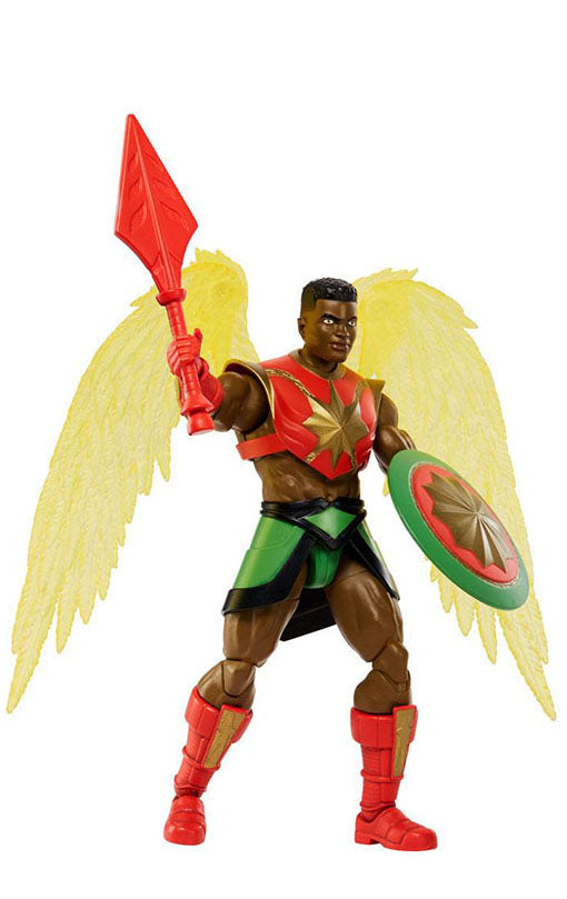 Masters of the Universe Masterverse 2022 Rulers of the Sun: Sun-Man figure DAMAGED PACKAGING