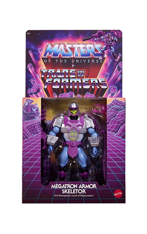 Masters of the Universe x Transformers Action Figure Megatron Armor Skeletor Exclusive 14 cm