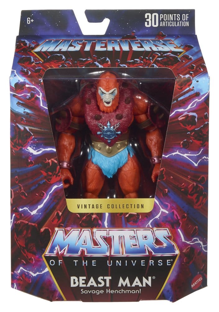 Masters of the Universe Masterverse Action Figure Vintage Collection Beast Man 18 cm