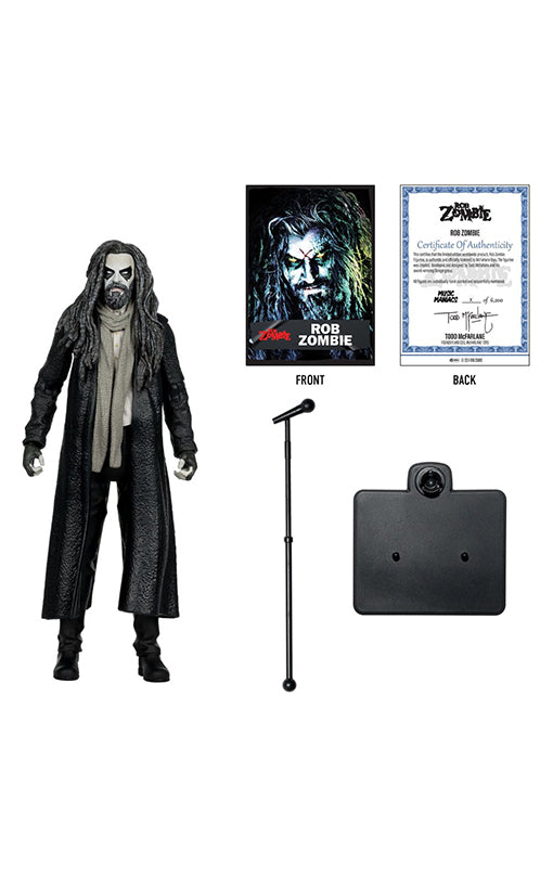 Metal Music Maniacs Action Figure Wave 2 Rob Zombie 15 cm