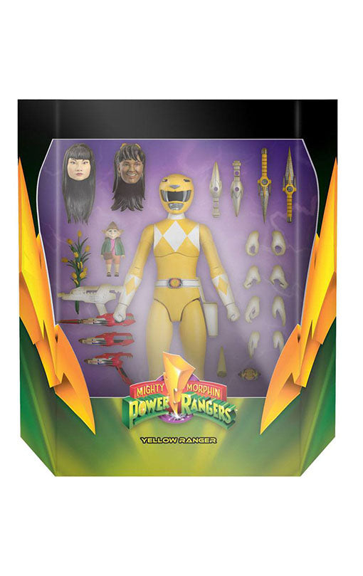 Mighty Morphin Power Rangers Ultimates Action Figure Yellow Ranger 18 cm