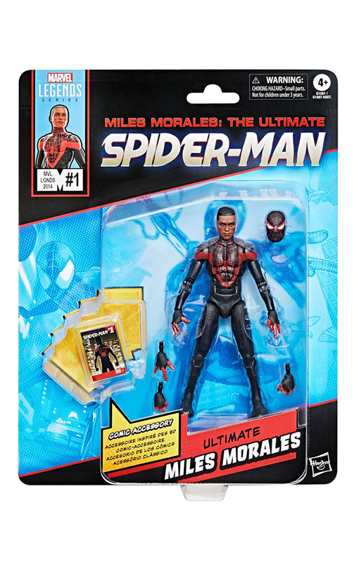 Miles Morales: The Ultimate Spider-Man Marvel Legends Action Figure Ultimate Miles Morales 15 cm