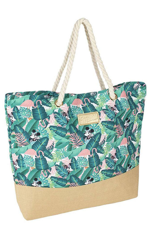 Minnie Mouse Tropical Beach Bag