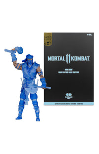 Mortal Kombat Action Figure Glow in the Dark Edition Sub-Zero (Gold Label) 18 cm