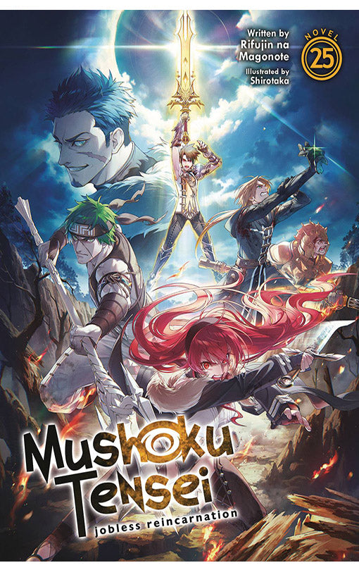 Mushoku Tensei Jobless Reincarnation Light Novel vol 25
