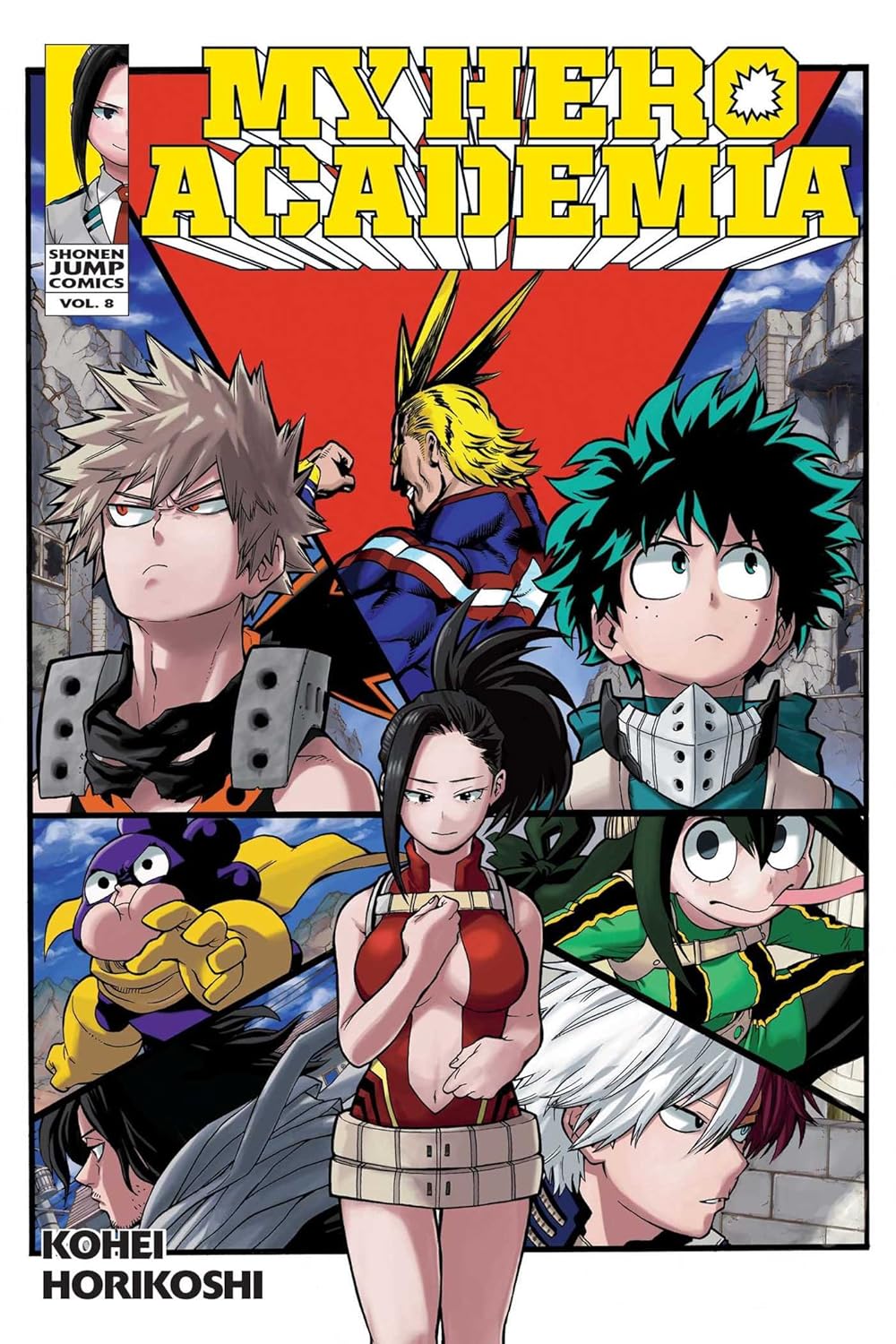 My Hero Academia vol 08