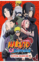 Naruto Shippuden The Official Coloring Book tp
