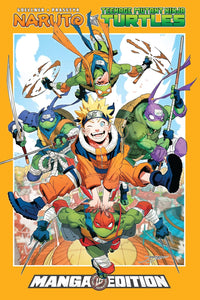 Naruto x Teenage Mutant Ninja Turtles--Manga Style Edition tp