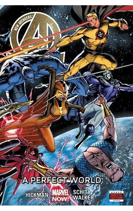 New Avengers Vol 4 A Perfect World hardcover