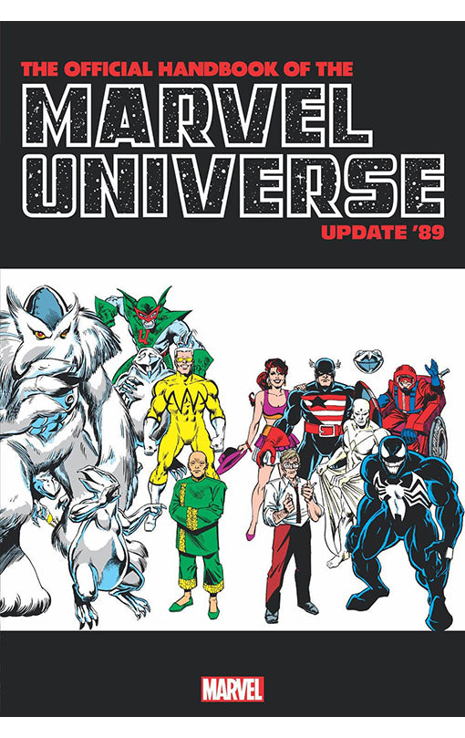 Official Handbook of The Marvel Universe Update '89 Omnibus hardcover