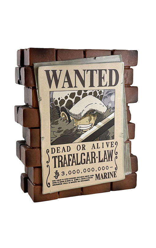 One Piece Coin Bank Law Wanted 15 cm