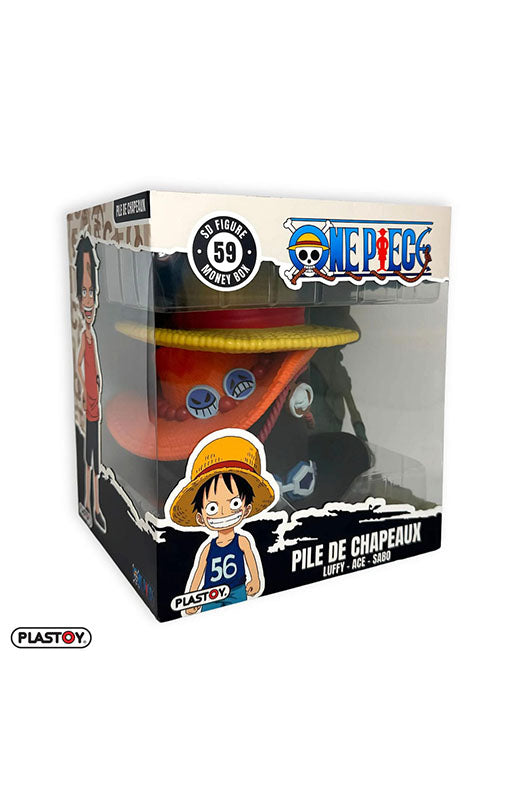 One Piece Coin Bank Stack of Hats 15 cm