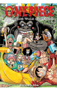 One Piece Color Walk Compendium Water Seven to Paramount War vol 02 hardcover