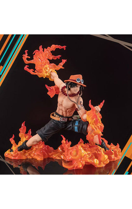 One Piece FiguartsZERO PVC Statue (Extra Battle) Portgas. D. Ace -One Piece Bounty Rush 5th Anniversary- 17 cm