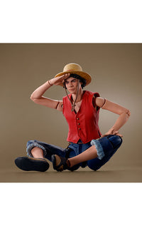 One Piece S.H. Figuarts Action Figure Monkey D. Luffy (Netflix) 14 cm