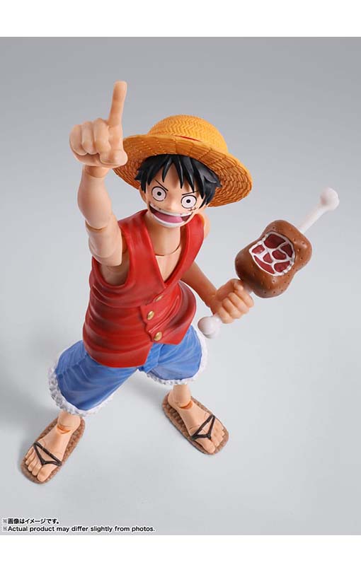 One Piece S.H. Figuarts Action Figure Monkey D. Luffy Romance Dawn 15 cm