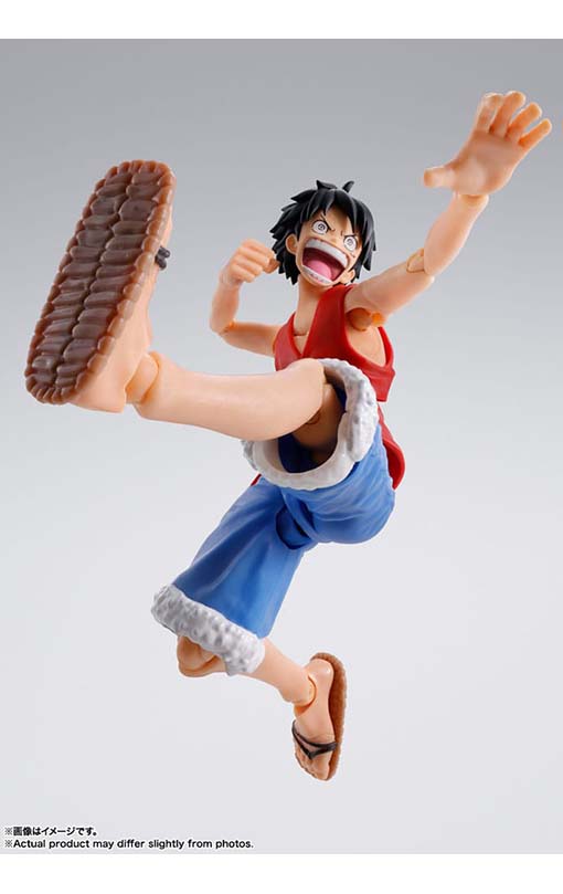 One Piece S.H. Figuarts Action Figure Monkey D. Luffy Romance Dawn 15 cm