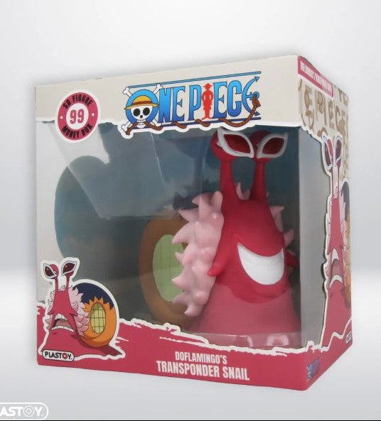 One Piece Coin Bank Doflamingo's Transponder Snail