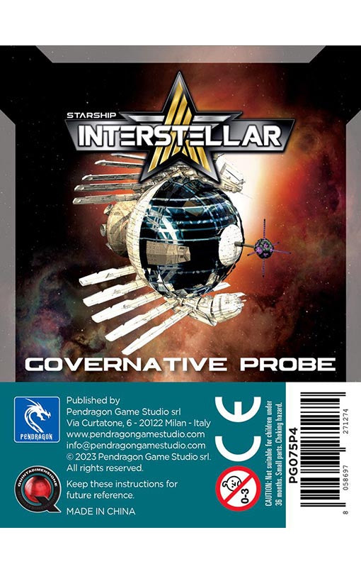 Starship Interstellar: Governative Probe Plastic Miniature"