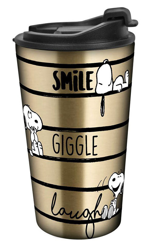 Peanuts Travel Mug Smile Giggle Laugh