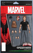 Peter Parker, The Spectacular Spider-Man #1 John Tyler Christopher Action Figure Variant