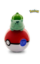 Pokémon Alarm Clock Pokeball with Light Bulbasaur 18 cm