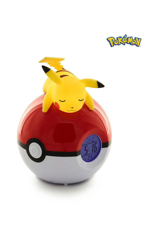 Pokémon Alarm Clock Pokeball with Light Pikachu 18 cm