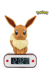 Pokémon Alarm Clock with Light Evoli 18 cm