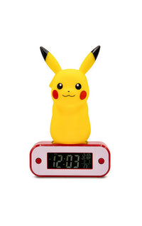 Pokémon Alarm Clock with Light Pikachu 18 cm