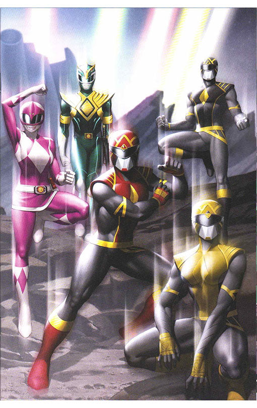 Mighty Morphin #1 &amp; Power Rangers #1 One-Per-Store Wraparound Variants Set