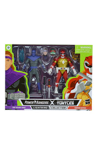 Power Rangers x TMNT Lightning Collection Foot Soldier Tommy &amp; Morphed Raphael 2-pack figure