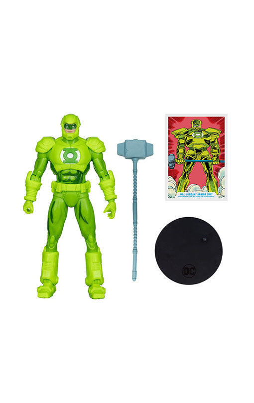 Return of Superman DC Multiverse Action Figure Hal Jordan Armor Suit 19 cm