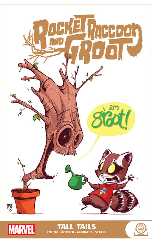 Rocket Raccoon and Groot Tall Tails tp