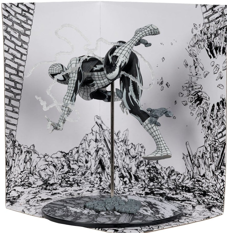 Marvel PVC Statue 1/10 Spider-Man (Line Art) (The Amazing Spider-Man #318) (Gold Label) 17 cm