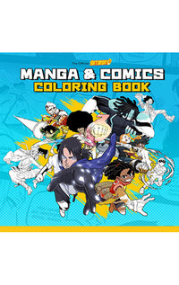 Saturday AM Manga and Comics Coloring Book