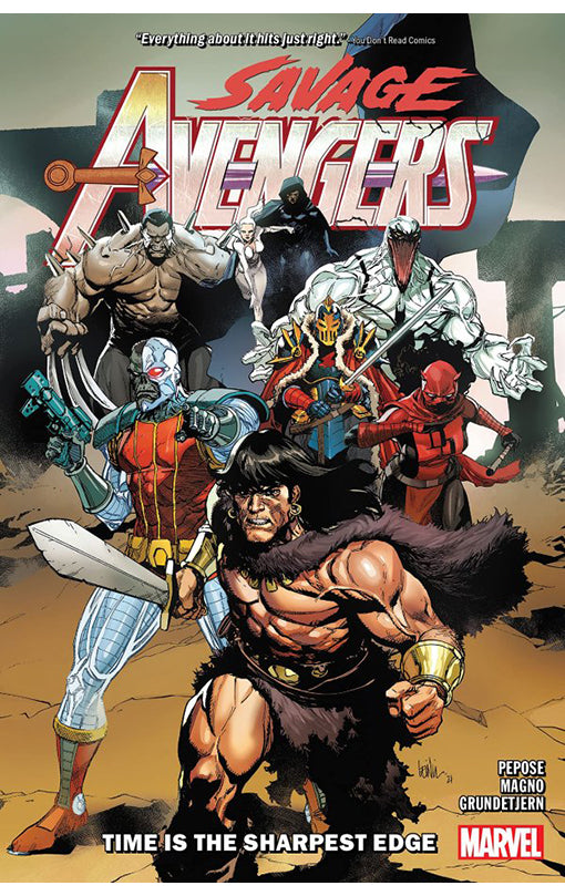 Savage Avengers vol 01 Time is the Sharpest Edge tp