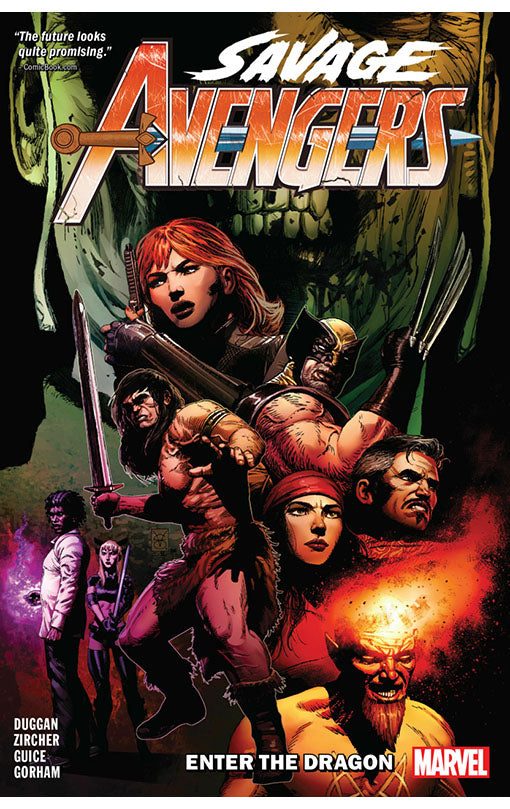 Savage Avengers (First series) vol 03 Enter the Dragon tp